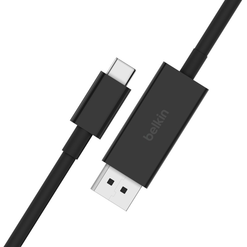 Belkin AVC014bt2MBK 2 m USB Type-C DisplayPort Black Belkin AVC014bt2MBK 2 m USB Type-C DisplayPort Black