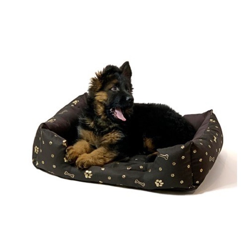 GO GIFT Dog bed L - brown - 65x45x15 cm GO GIFT Dog bed L - brown - 65x45x15 cm