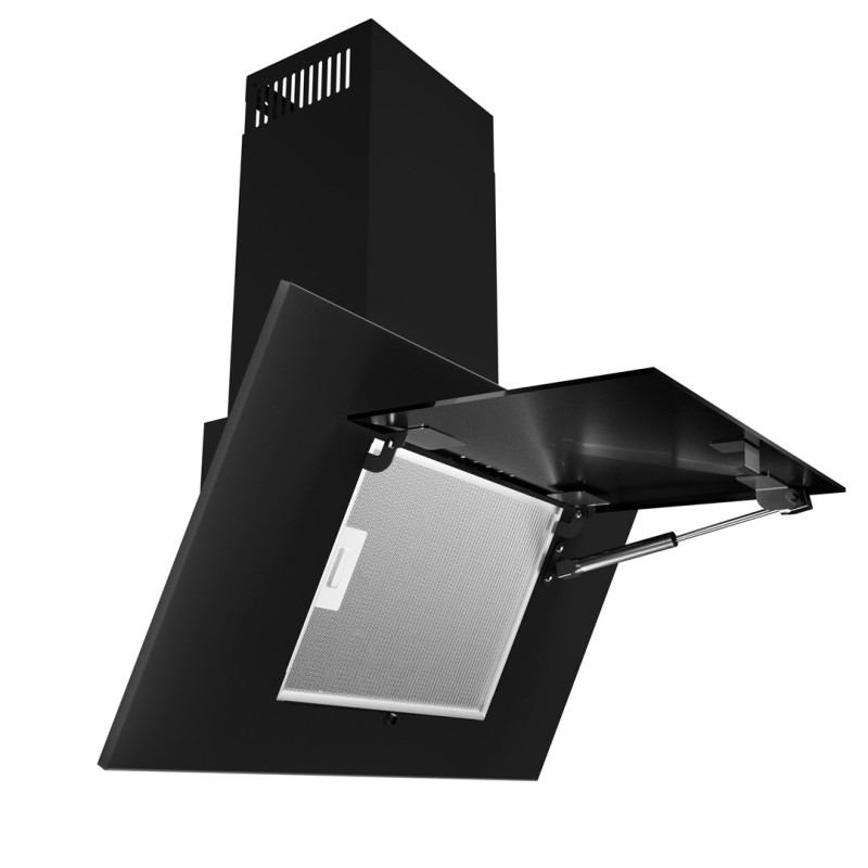 Okap AKPO WK-4 NERO LINE 2.0 50 CZARNY T300 Liniowy LED/Siłownik Okap AKPO WK-4 NERO LINE 2.0 50 CZARNY T300 Liniowy LED/Siłownik