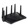 Synology RT6600ax Router WiFi6 1xWAN 3xGbE 1x2.5Gb wireless router Tri-band (2.4 GHz / 5 GHz / 5 GHz) Black