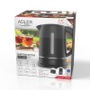 ADLER 1385B BLACK WHITE ELECTRIC KETTLE
