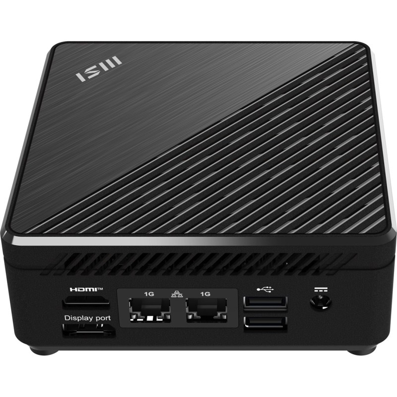 MSI Cubi N ADL S-078EU Intel® N N100 4 GB DDR4-SDRAM 128 GB SSD Windows 11 Pro Mini PC Black