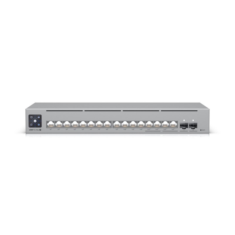 Ubiquiti Pro Max 16 PoE Managed L3 Gigabit Ethernet (10/100/1000) Power over Ethernet (PoE) Grey Ubiquiti Pro Max 16 PoE Managed L3 Gigabit Ethernet (10/100/1000) Power over Ethernet (PoE) Grey