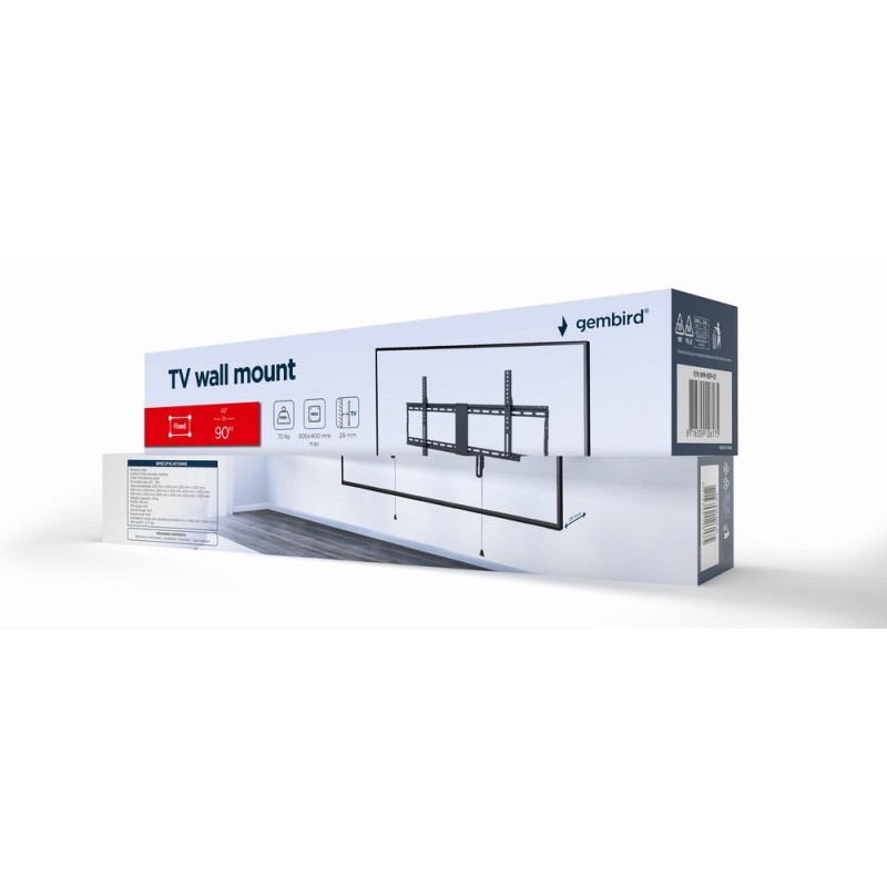 Gembird WM-90F-01 TV mount 2.29 m (90 Gembird WM-90F-01 TV mount 2.29 m (90