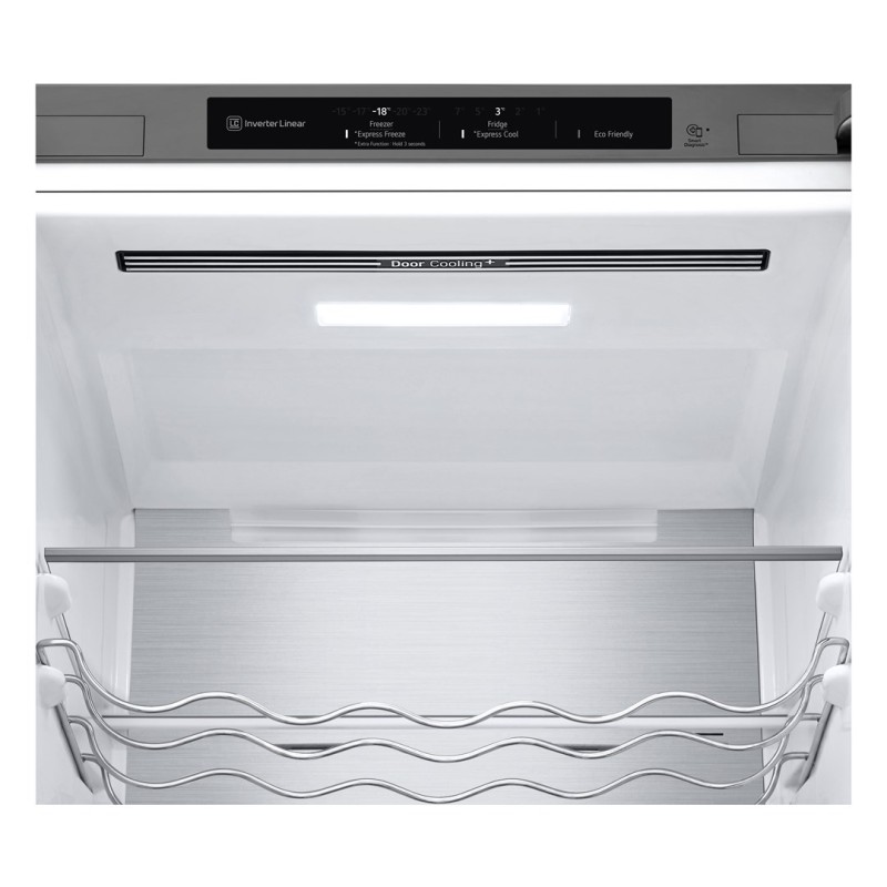 LG GBV7280DPY.APYQEUR fridge-freezer Freestanding 387 L D Silver LG GBV7280DPY.APYQEUR fridge-freezer Freestanding 387 L D Silver