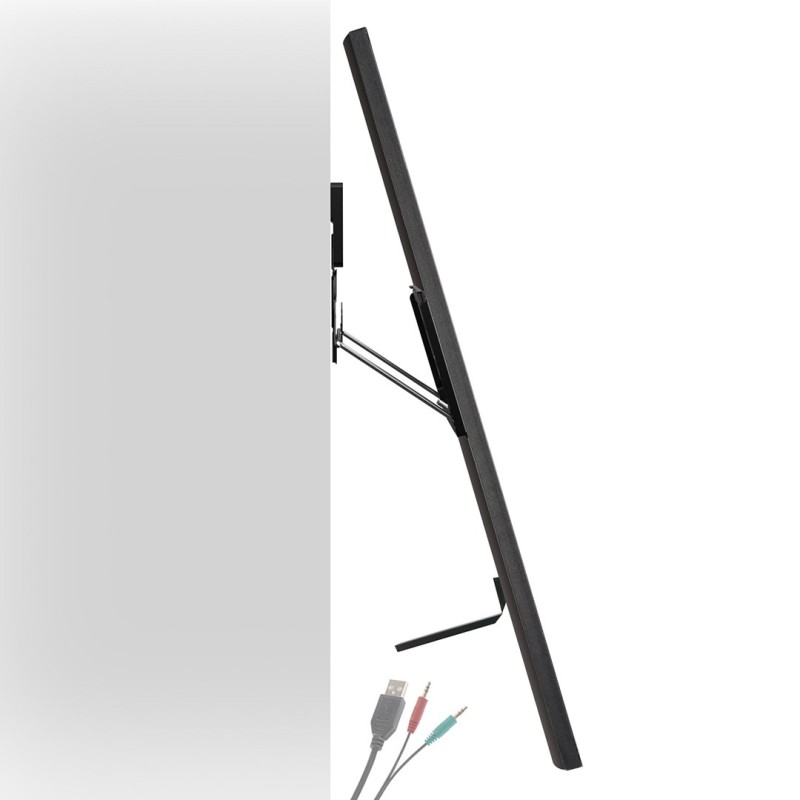 Maclean MC-481 Ultra Flat Slim TV Wall Mount Bracket Holder for 37-80