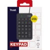 Trust 22221 numeric keypad Laptop/PC USB Black