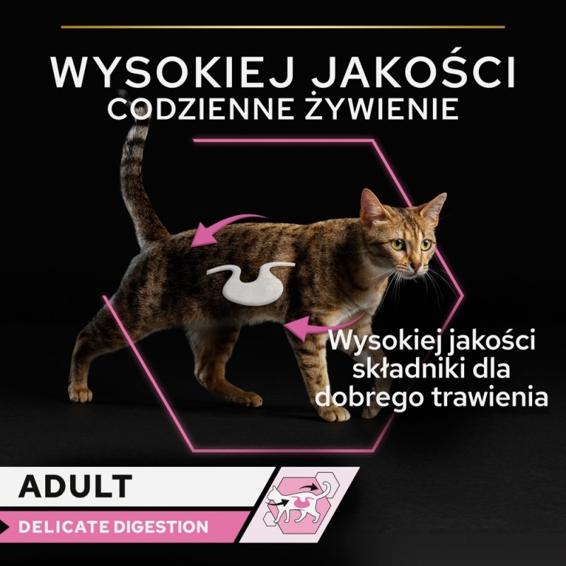 PURINA Pro Plan Adult Delicate Digestion Turkey in gravy - wet cat food - 85g PURINA Pro Plan Adult Delicate Digestion Turkey in gravy - wet cat food - 85g