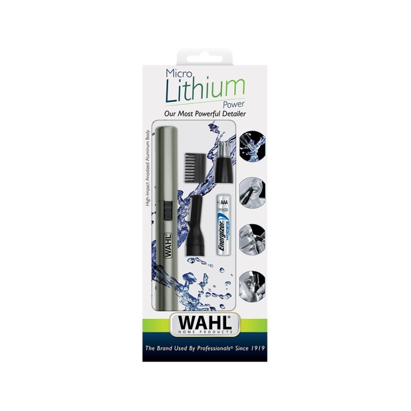 Wahl 5640-1016 bikini trimmer Wet & Dry Aluminium, Black Wahl 5640-1016 bikini trimmer Wet & Dry Aluminium, Black