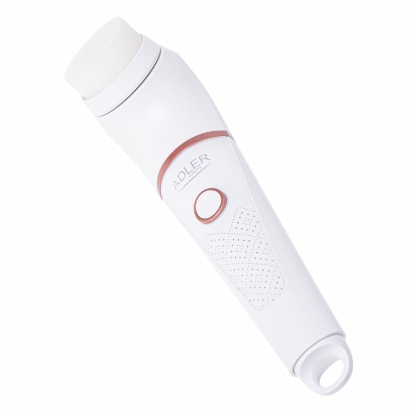 Adler AD 2178 facial cleansing brush Vibrating & rotating brush White Battery Adler AD 2178 facial cleansing brush Vibrating & rotating brush White Battery