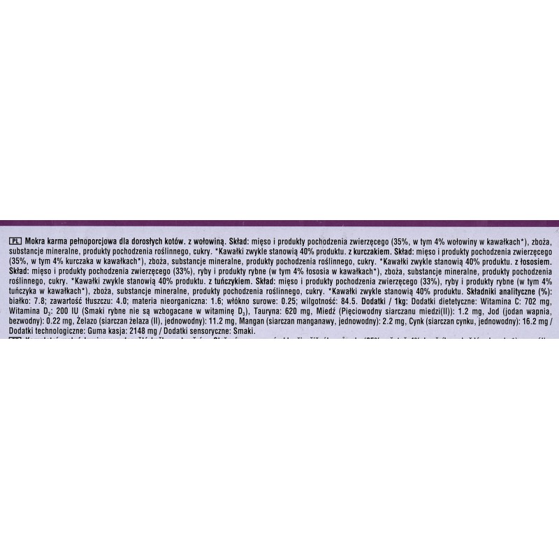 WHISKAS Mix Favourites in jelly - wet cat food - 40x85 g WHISKAS Mix Favourites in jelly - wet cat food - 40x85 g