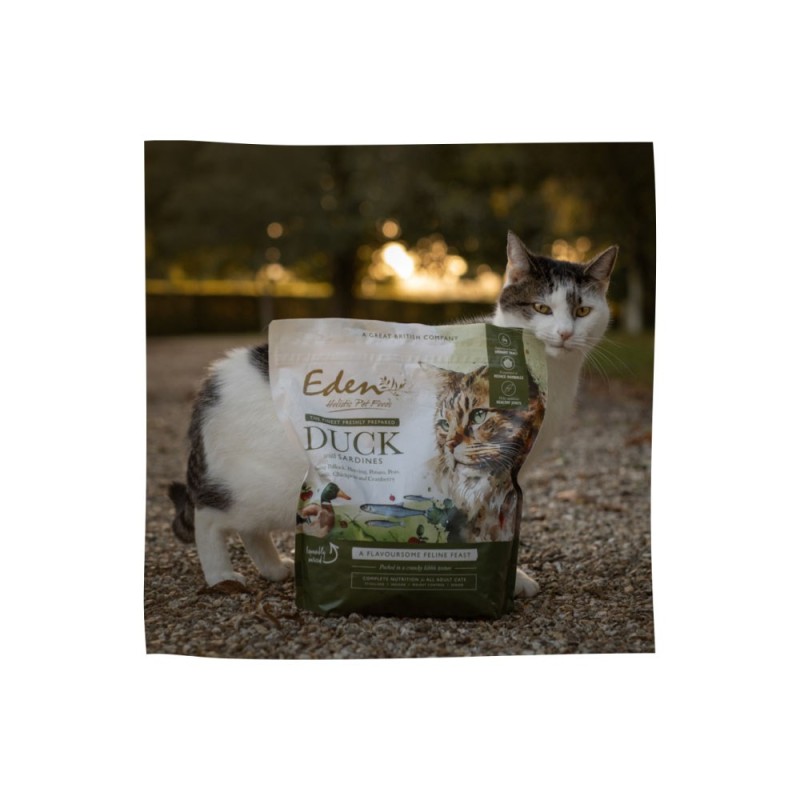 EDEN Duck & Sardine - dry cat food - 1.5 kg EDEN Duck & Sardine - dry cat food - 1.5 kg