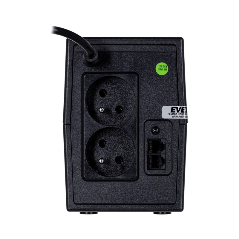 Ever EASYLINE 650 AVR USB Line-Interactive 0.65 kVA 360 W Ever EASYLINE 650 AVR USB Line-Interactive 0.65 kVA 360 W