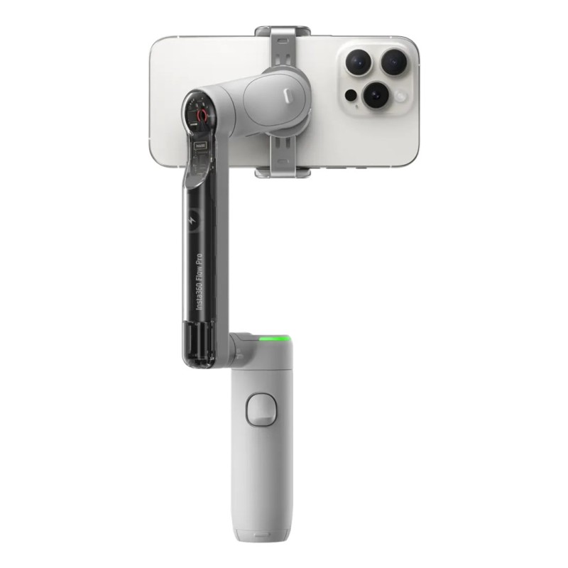 Insta360 Flow 2 AI Tracker Bundle (Stone Gray) - gimbal z modułem śledzenia AI