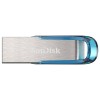 SanDisk Ultra Flair USB flash drive 128 GB USB Type-A 3.2 Gen 1 (3.1 Gen 1) Blue, Silver