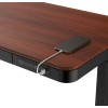 ACTIVEJET desk with electric height adjustment 140x70 ET119W-C black/walnut ACTIVEJET desk with electric height adjustment 140x70 ET119W-C black/walnut