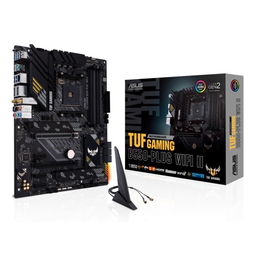 ASUS TUF GAMING B550-PLUS WIFI II AMD B550 Socket AM4 ATX ASUS TUF GAMING B550-PLUS WIFI II AMD B550 Socket AM4 ATX