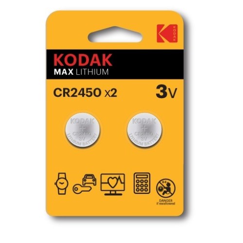 Kodak CR2450 Single-use battery Lithium Kodak CR2450 Single-use battery Lithium
