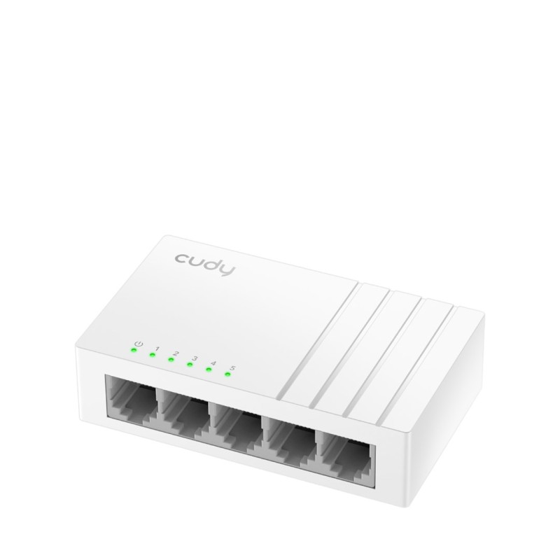 Cudy GS105U network switch Unmanaged Gigabit Ethernet (10/100/1000) White Cudy GS105U network switch Unmanaged Gigabit Ethernet (10/100/1000) White