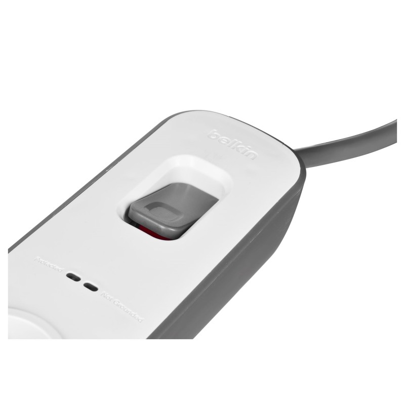 Belkin BSV401CA2M surge protector Black, White 4 AC outlet(s) 2 m Belkin BSV401CA2M surge protector Black, White 4 AC outlet(s) 2 m
