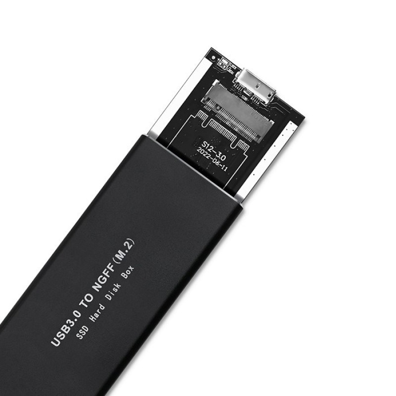 Qoltec 51854 Hard drive Enclosure M.2 SATA SSD NGFF | USB 3.0 Qoltec 51854 Hard drive Enclosure M.2 SATA SSD NGFF | USB 3.0
