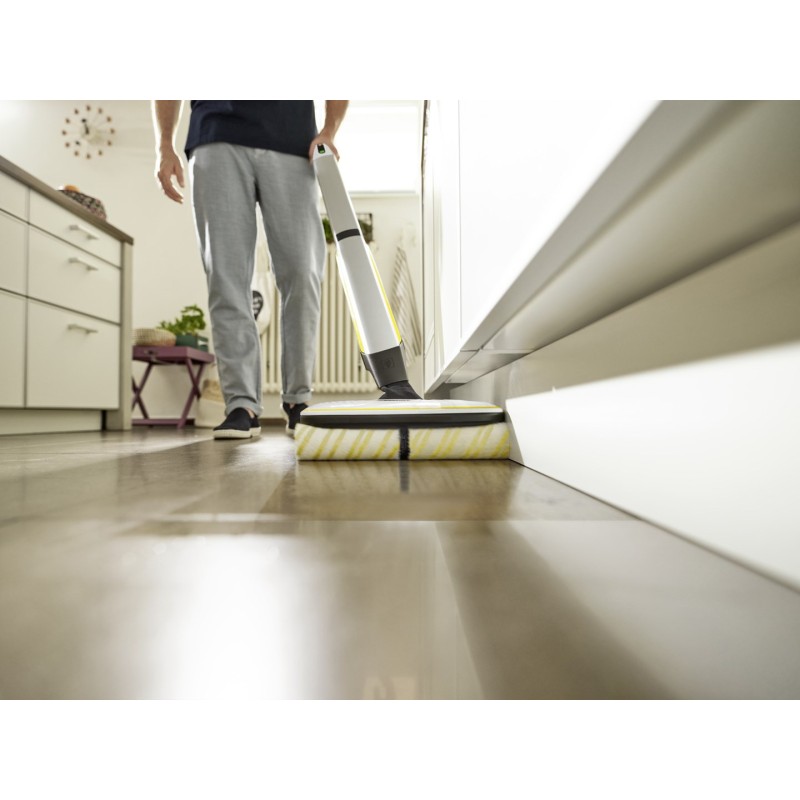 Kärcher FC 7 CORDLESS Electric broom Battery Wet Bagless Black, White, Yellow 2.85 Ah Kärcher FC 7 CORDLESS Electric broom Battery Wet Bagless Black, White, Yellow 2.85 Ah