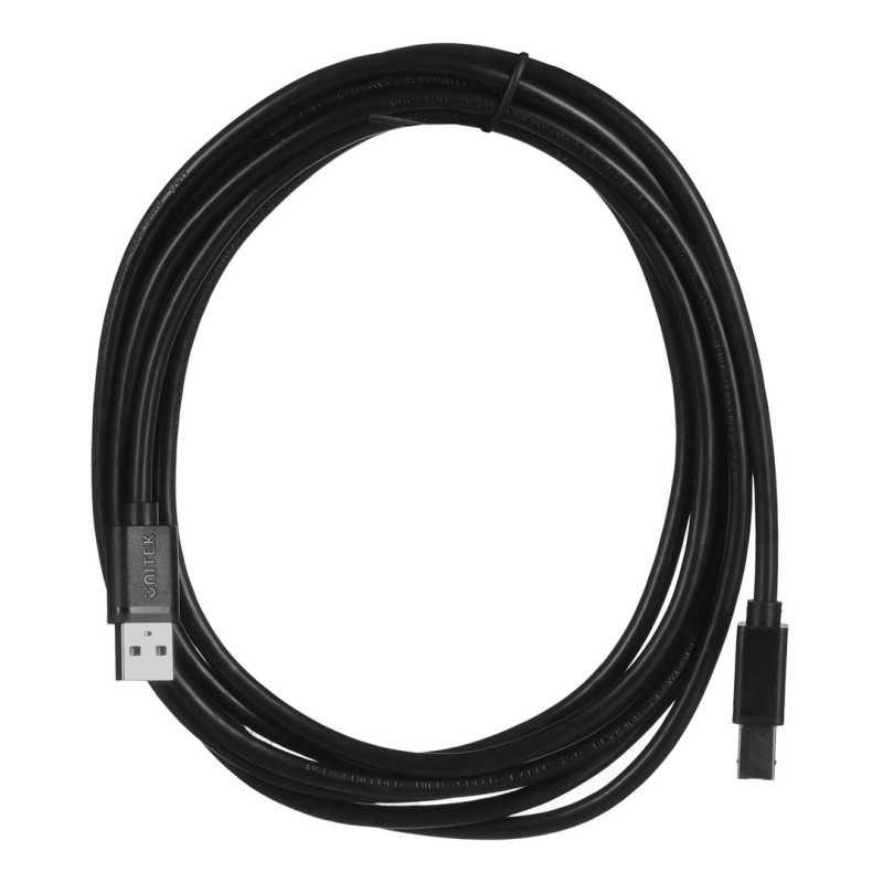 UNITEK Y-C420GBK USB cable USB 2.0 3 m USB A USB B Black UNITEK Y-C420GBK USB cable USB 2.0 3 m USB A USB B Black