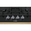 Bosch Serie 4 PNP6B6B90 hob Black Built-in 60 cm Gas 4 zone(s)