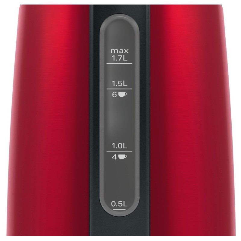 Bosch TWK3P424 electric kettle 1.7 L 2400 W Grey, Red Bosch TWK3P424 electric kettle 1.7 L 2400 W Grey, Red