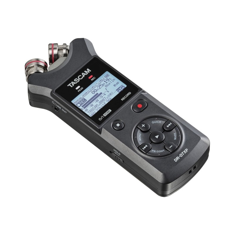 Tascam DR-07XP - Przenośny rejestrator cyfrowy z interfejsem USB Tascam DR-07XP - Przenośny rejestrator cyfrowy z interfejsem USB