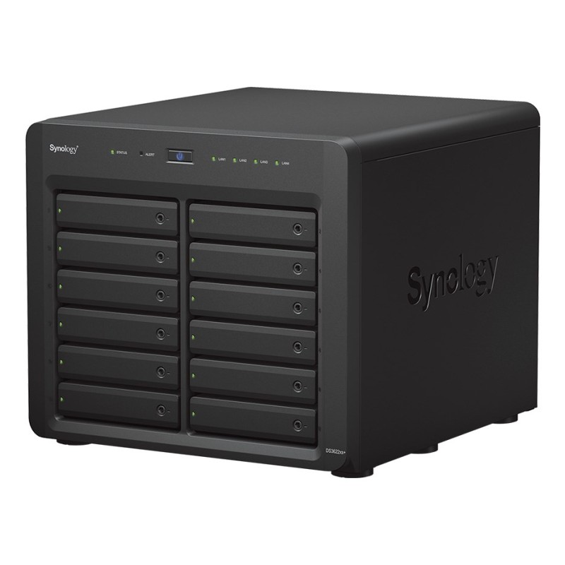 Synology DiskStation DS3622xs+ NAS Tower Ethernet LAN Black D-1531 Synology DiskStation DS3622xs+ NAS Tower Ethernet LAN Black D-1531