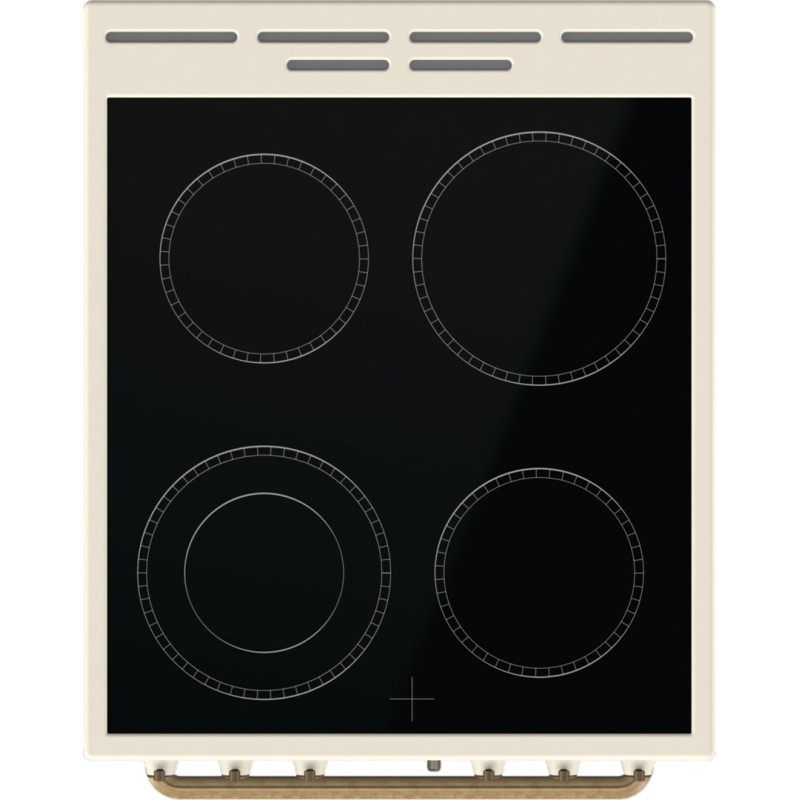 Gorenje GECS5B70CLI Freestanding cooker Electric Ceramic hob Ivory