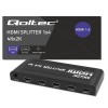 Qoltec 51798 Active HDMI Splitter 4 x HDMI 4K x 2K | 3.4Gb/s