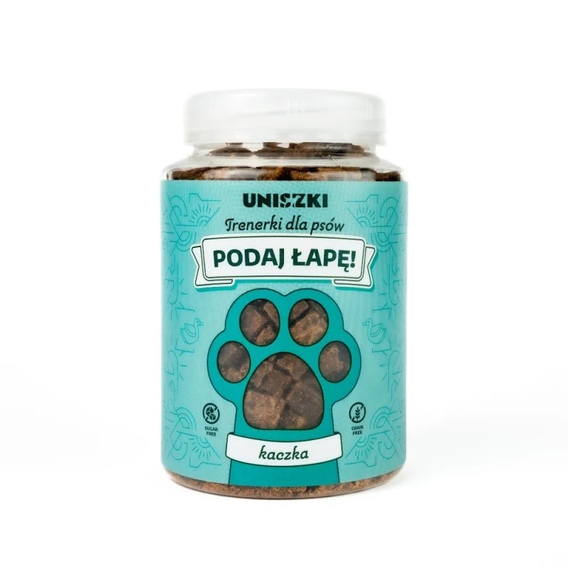UNISZKI Podaj łapę Duck - dog treat - 210g UNISZKI Podaj łapę Duck - dog treat - 210g