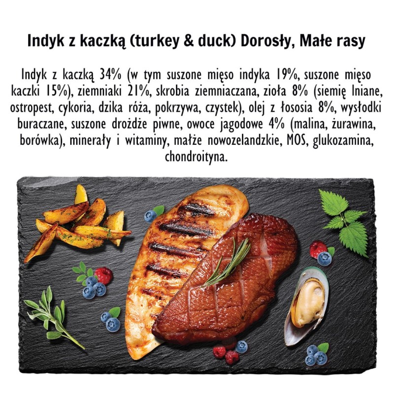 SYTA MICHA Chef Venison with cranberry and pumpkin seeds - dry dog food - 1,5kg SYTA MICHA Chef Venison with cranberry and pumpkin seeds - dry dog food - 1,5kg