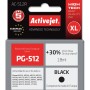 Activejet AC-512R Ink cartridge (replacement for Canon PG-512; Premium; 18 ml; black)