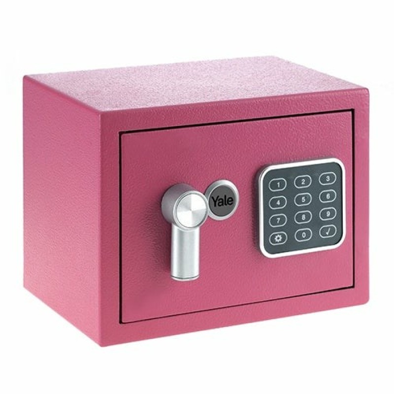 Yale YSV/170/DB2/P Freestanding safe 3.8 l Steel Pink Yale YSV/170/DB2/P Freestanding safe 3.8 l Steel Pink