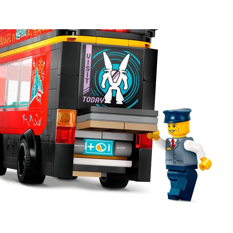 LEGO CITY 60407 Red Double-Decker Sightseeing Bus LEGO CITY 60407 Red Double-Decker Sightseeing Bus