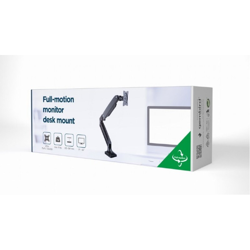 Gembird MA-DA1-03 monitor mount / stand 88.9 cm (35 Gembird MA-DA1-03 monitor mount / stand 88.9 cm (35