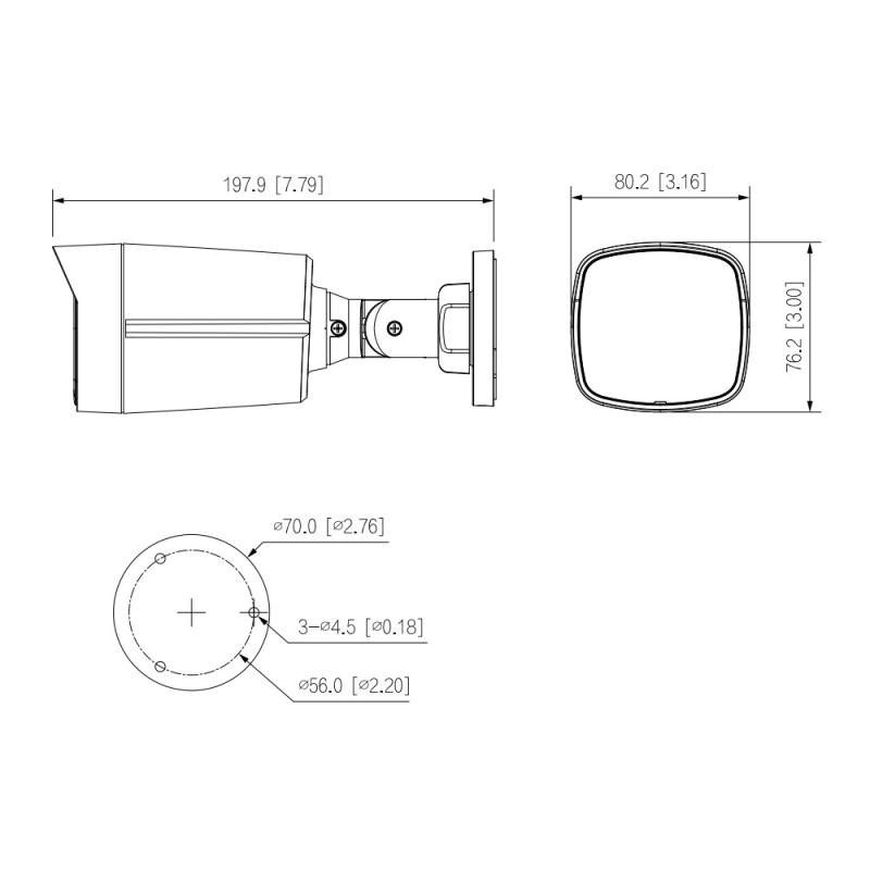 KAMERA IP DAHUA IPC-HFW1239TL1-A-IL-0280B KAMERA IP DAHUA IPC-HFW1239TL1-A-IL-0280B