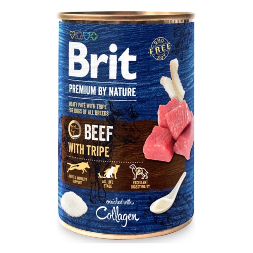 BRIT Premium by Nature Beef with Tripe - Wet dog food - 400 g BRIT Premium by Nature Beef with Tripe - Wet dog food - 400 g