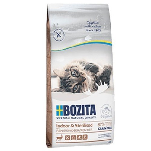 Bozita Indoor&Sterilised Grain free Reindeer  2 kg Bozita Indoor&Sterilised Grain free Reindeer  2 kg