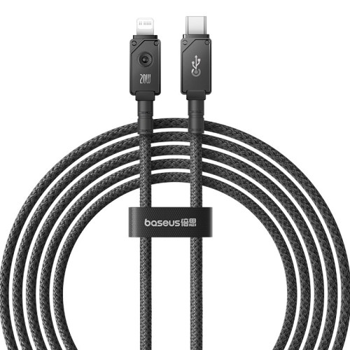 Baseus Unbreakable USB C to iP cable 2 m 20 W Black Baseus Unbreakable USB C to iP cable 2 m 20 W Black