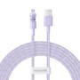 Baseus Gem USB to IP 2.4A fast charging cable 2 m Purple