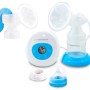 Esperanza ECM003B Electric / Manual 2-in-1 breast pump Blue 150 ml