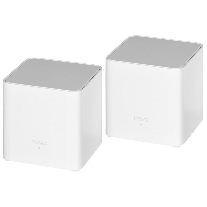 Tenda EX3 (2-pack) Dual-band (2.4 GHz / 5 GHz) Wi-Fi 6 (802.11ax) White 1 Internal Tenda EX3 (2-pack) Dual-band (2.4 GHz / 5 GHz) Wi-Fi 6 (802.11ax) White 1 Internal