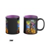 Heat Reveal Mug Good Loot The Witcher 3 Game Art Chronicles - Yennefer & Salvador Dali 450 ml Black, Purple