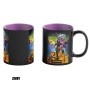 Heat Reveal Mug Good Loot The Witcher 3 Game Art Chronicles - Yennefer & Salvador Dali 450 ml Black, Purple