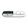 BELKIN MAGNETIC CHARIGING PAD 2IN1 QI2 15W WHITE BELKIN MAGNETIC CHARIGING PAD 2IN1 QI2 15W WHITE