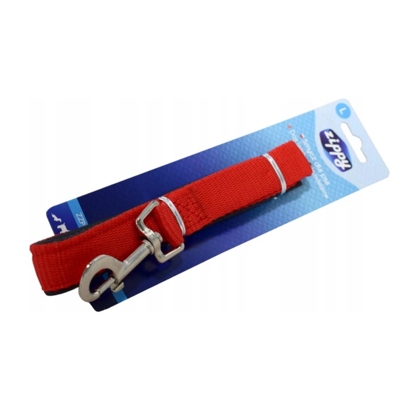 BIOFEED Zippy L red – dog leash – 2.5x40cm BIOFEED Zippy L red – dog leash – 2.5x40cm